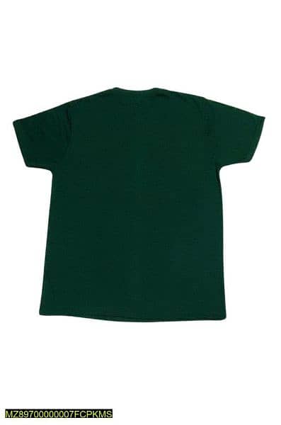 1 Pc Men's cotton plain T-shirt 1