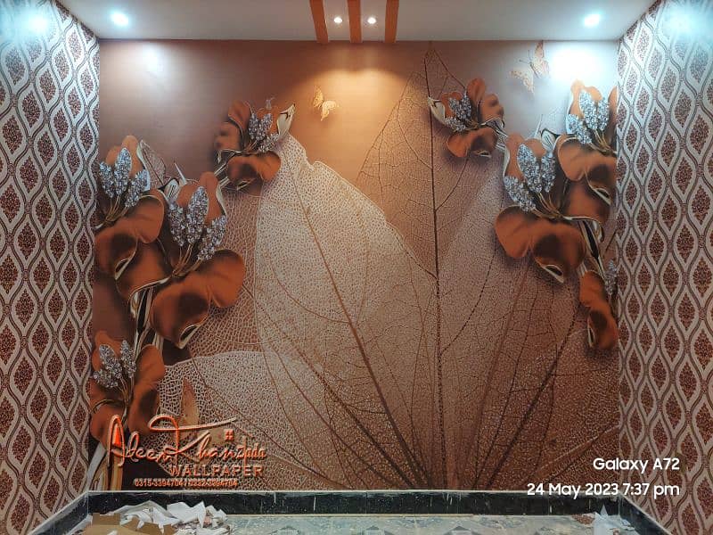 3d flex pvc Wallpaper Hyderabad 11