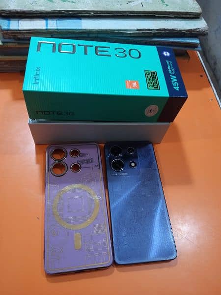 infinx Note 30 8GB Ram 256Room Full box conditions 10/10 0