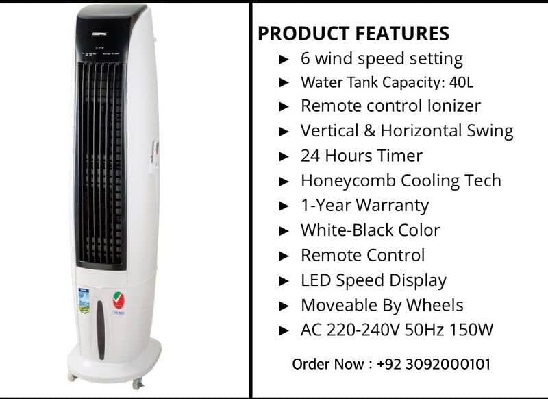 Dhamka Sale ! geepas Chiller Cooler Whole Sale Dealer All Varity 2