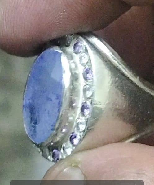 Neelam stone sapphire sky blue 9