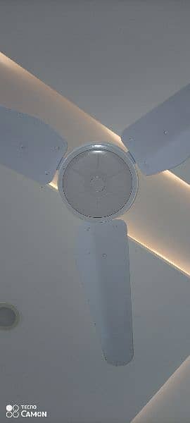 Lahore Ceiling Copper winding Magnum Full white Fan 2