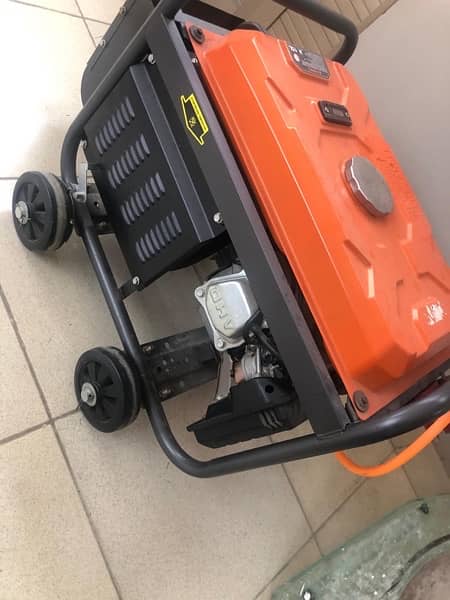 3kva Angel new in warranty generator orange color 4