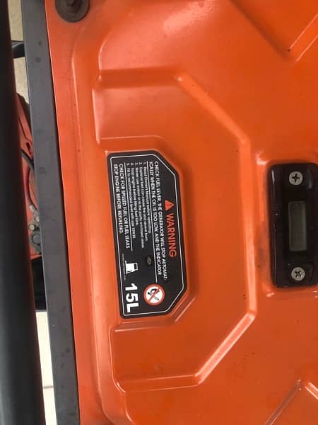 3kva Angel new in warranty generator orange color 7