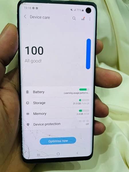 samsung galaxy s10 8/128 dual sims approved 3