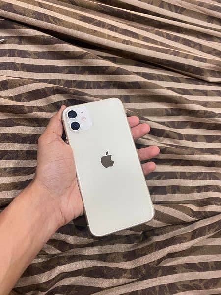 : IPHONE 11 JV FOR SALE 64 GB, WHITE COLOUR 5
