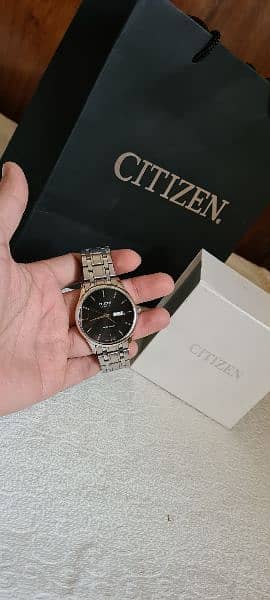 Citizen sapphire Big dial Gents wrist watch 4