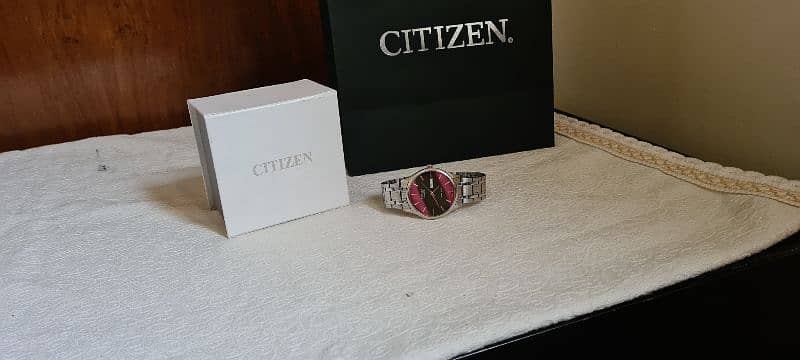 Citizen sapphire Big dial Gents wrist watch 12