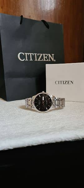 Citizen sapphire Big dial Gents wrist watch 16