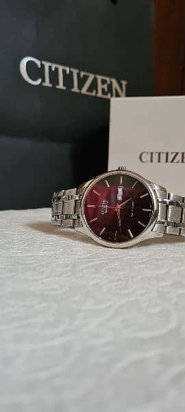 Citizen sapphire Big dial Gents wrist watch 17