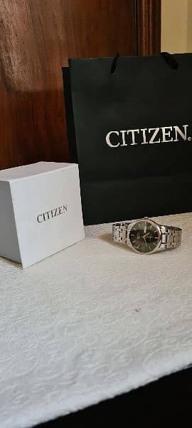 Citizen sapphire Big dial Gents wrist watch 19