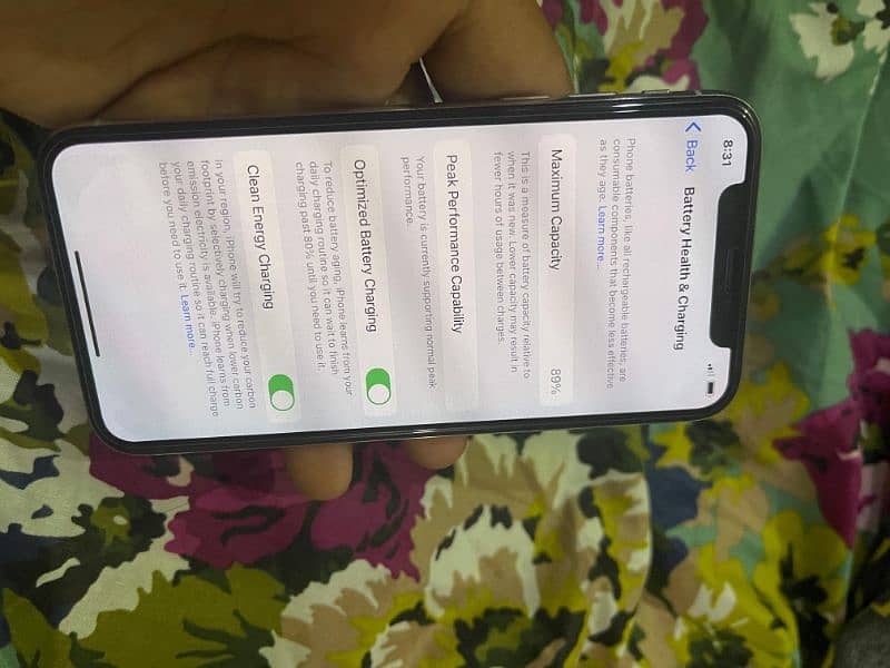 IPHONE X 256GB PTA APPROVED 5
