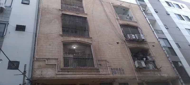 900 sqft Appartment DHA phase 6 Khayban e ittehad commercial 1 Floor 13
