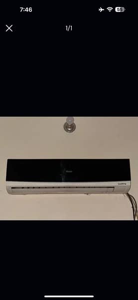 Selling Haier AC 1.5 Ton in very good condition 0