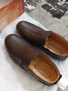 Clarks CL-2018 Leather Shoes
