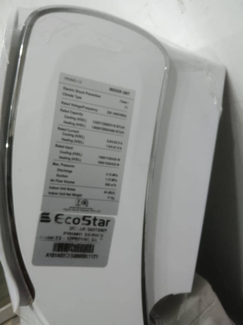 Ecostar 1 ton ACc Dc inverter genuine(0306=4462/443)sooper sat 5