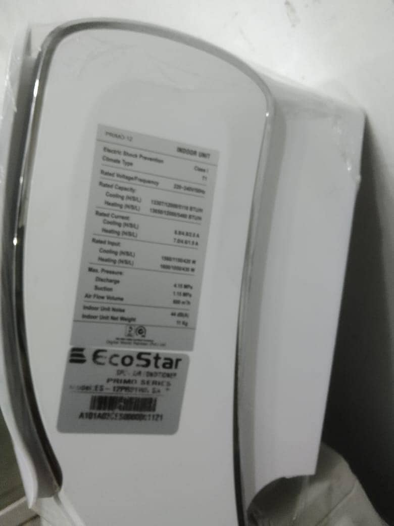 Ecostar 1 ton ACc Dc inverter genuine(0306=4462/443)sooper sat 7