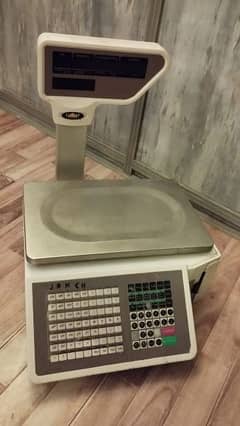 Barcode weight scale 0