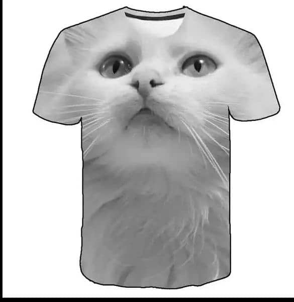 Boys T shirt cat Printed 2