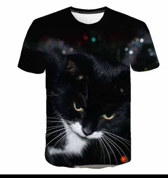 Boys T shirt cat Printed 4