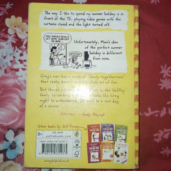 Diary Of a Wimpy Kid series 500rs per book 7