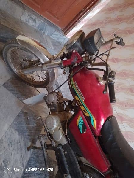 Honda Racer 70 cc bike motorcycle fore sale 1