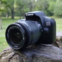 Canon Eos 1300 D with 18-55 lens F3.5-5.6 IS II