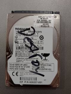 Toshiba 500gb Hdd for laptop