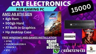 Gaming PC for Forza horizon 4 / GTA 5 / Tekken 7