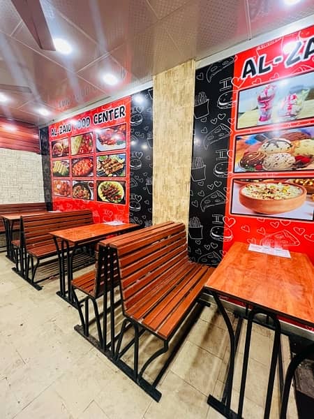 runing restrurant for sale main hussaiabad food street 0