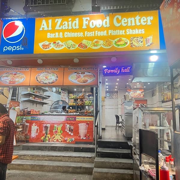 runing restrurant for sale main hussaiabad food street 1