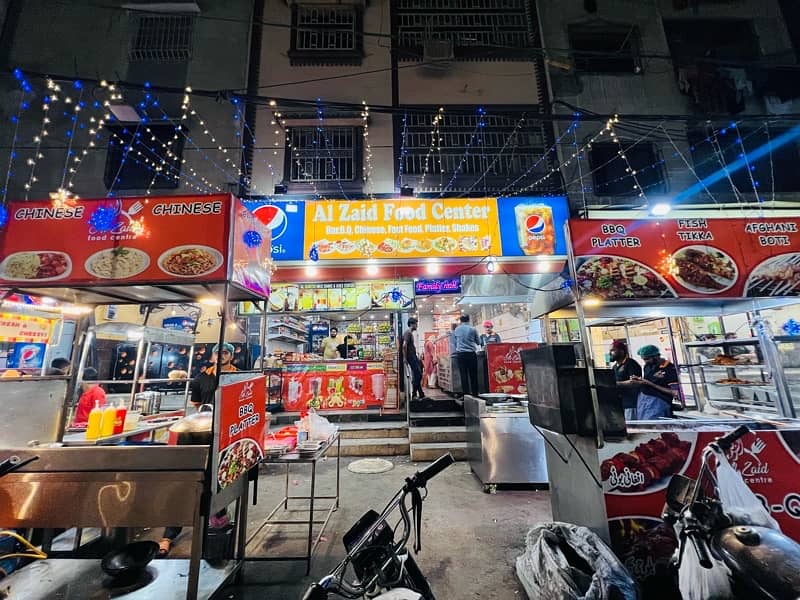 runing restrurant for sale main hussaiabad food street 2