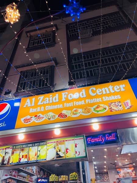 runing restrurant for sale main hussaiabad food street 4