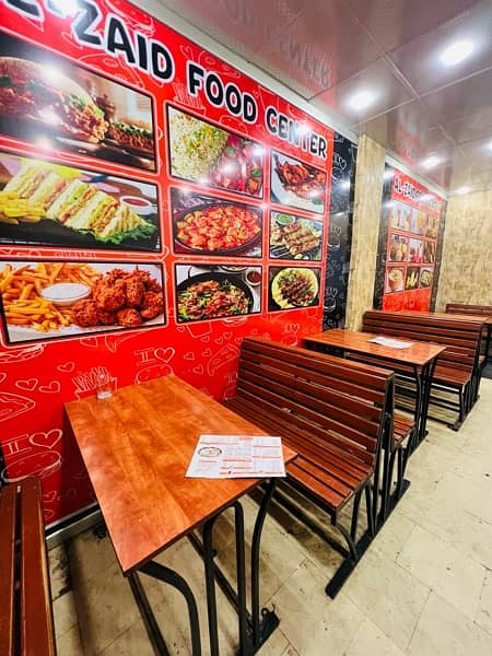 runing restrurant for sale main hussaiabad food street 8