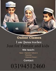 I am available for online Quran teacher 0