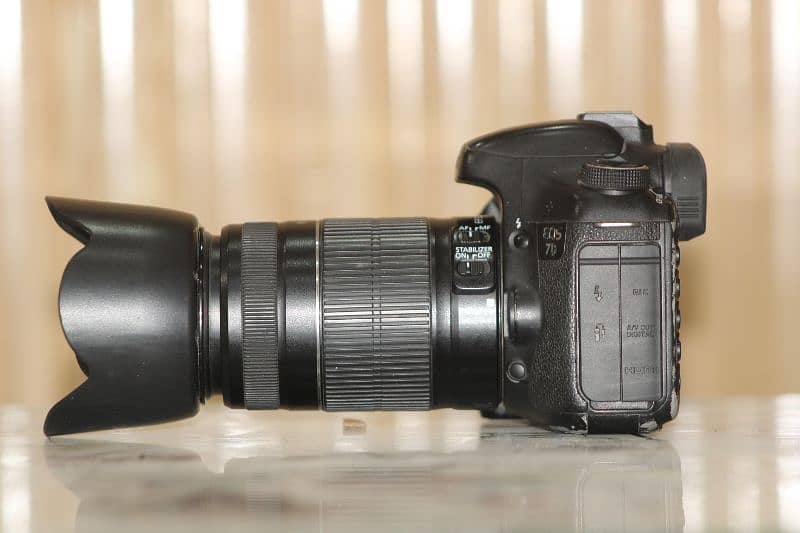Canon 7d with 50mm yougnou & 55-250mm image stablizer lens 3
