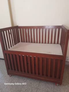 Baby Cot | Cot Bed | Wooden Cot | Baby Cot with mattress and storage