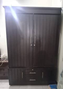 wooden wardrobe/cupboard/ Almarih on sale 0