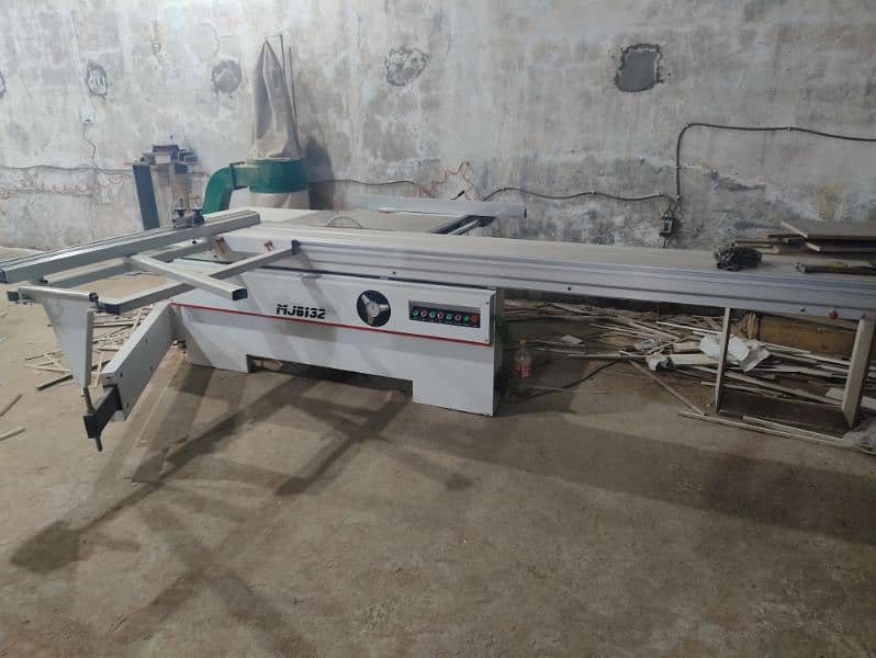 Wood ply cutting and lipping setup for sale 2