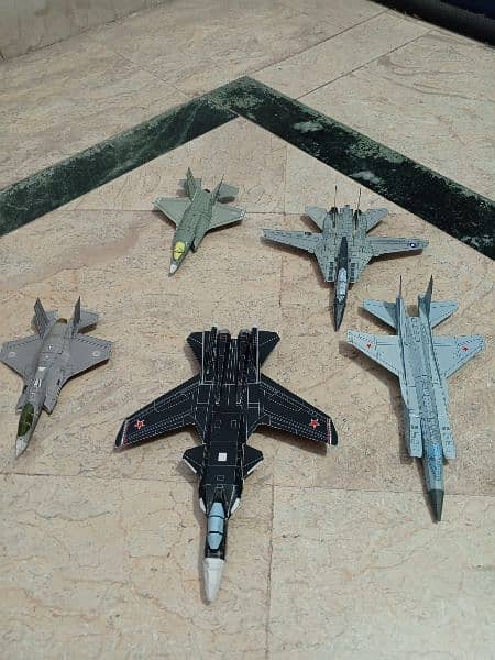 5 Hand-Crafted Paper fighter jets 5