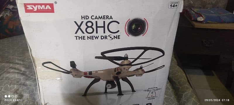x8hc drone for sale with camera. . . 10/10 condition 8