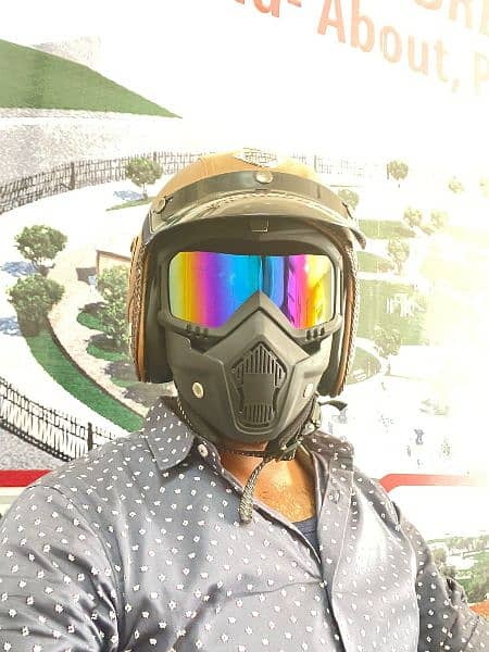 Imported Open Face Helmet 7