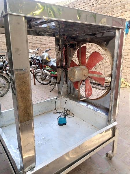 Jumbo Room Air Cooler with wheel stand 6