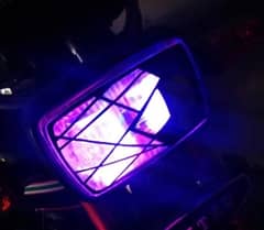 MotorBike LED Headlights with 5 function 0