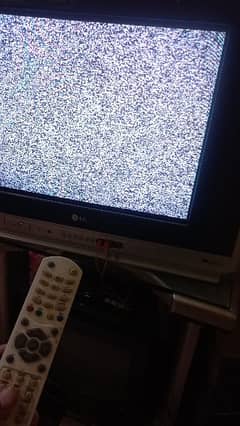 LG 21 Original TV with remote. .