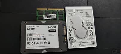 SSD, RAM & HDD l Scrap Laptop
