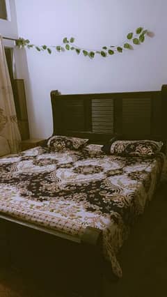 only bed for sale / double bed / good condition