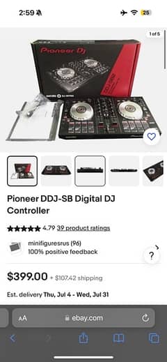DDJ SB PIONEER DJ MIX KIT JAPANESE 0
