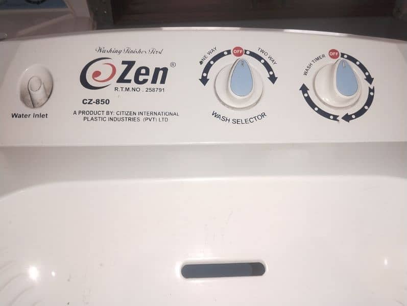 citizen washing and dryer machine 1