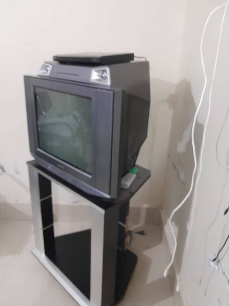 Original Sony tv, Sony DVD with table 1